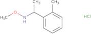 Methoxy[1-(2-methylphenyl)ethyl]amine hydrochloride