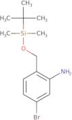 5-Bromo-2-{[(tert-butyldimethylsilyl)oxy]methyl}aniline