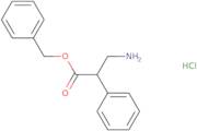 Benzyl 3-amino-2-phenylpropanoate hydrochloride