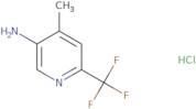 4-Methyl-6-(trifluoromethyl)pyridin-3-amine hydrochloride