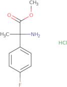 Methyl 2-amino-2-(4-fluorophenyl)propanoate hydrochloride