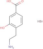 4-(2-Aminoethyl)-3-hydroxybenzoic acid hydrobromide