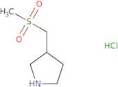 3-(Methanesulfonylmethyl)pyrrolidine hydrochloride