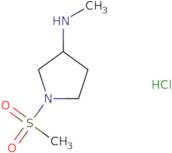 1-Methanesulfonyl-N-methylpyrrolidin-3-amine hydrochloride