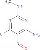 6-Chloro-2-N-methyl-5-nitrosopyrimidine-2,4-diamine