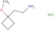 2-(1-Methoxycyclobutyl)ethan-1-amine hydrochloride