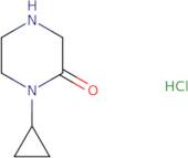 1-Cyclopropylpiperazin-2-one hydrochloride