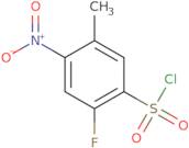 2-Fluoro-5-methyl-4-nitrobenzenesulphonyl chloride