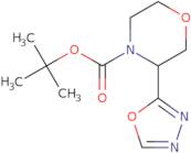 tert-Butyl 3-(1,3,4-oxadiazol-2-yl)morpholine-4-carboxylate