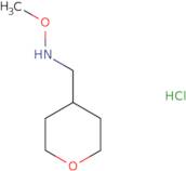 Methoxy[(oxan-4-yl)methyl]amine hydrochloride