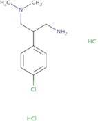 [3-Amino-2-(4-chlorophenyl)propyl]dimethylamine dihydrochloride