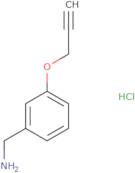 [3-(Prop-2-yn-1-yloxy)phenyl]methanamine hydrochloride