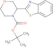 tert-Butyl 3-(1,3-benzothiazol-2-yl)morpholine-4-carboxylate