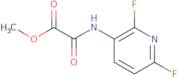 Methyl [(2,6-difluoropyridin-3-yl)carbamoyl]formate