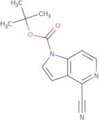 tert-Butyl 4-cyano-1H-pyrrolo[3,2-c]pyridine-1-carboxylate