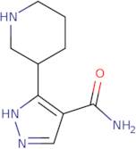 5-Piperidin-3-yl-1H-pyrazole-4-carboxamide