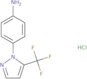 4-[5-(Trifluoromethyl)-1H-pyrazol-1-yl]aniline hydrochloride