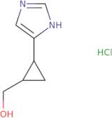 [2-(1H-Imidazol-4-yl)cyclopropyl]methanol hydrochloride