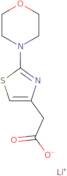 2-[2-(morpholin-4-yl)-1,3-thiazol-4-yl]acetate lithium (I)