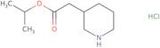 Propan-2-yl 2-(piperidin-3-yl)acetate hydrochloride