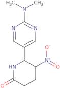 6-[2-(Dimethylamino)pyrimidin-5-yl]-5-nitropiperidin-2-one