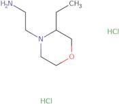 2-(3-Ethylmorpholin-4-yl)ethan-1-amine dihydrochloride