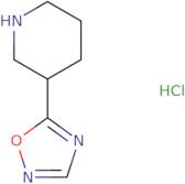 3-(1,2,4-Oxadiazol-5-yl)piperidine hydrochloride