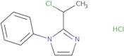 2-(1-Chloroethyl)-1-phenyl-1H-imidazole hydrochloride