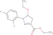 Ethyl 1-(2,4-difluorophenyl)-5-ethoxy-4,5-dihydro-1H-pyrazole-3-carboxylate
