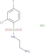 N-(2-Aminoethyl)-2-chloro-4-fluorobenzene-1-sulfonamide hydrochloride