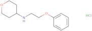 N-(2-Phenoxyethyl)oxan-4-amine hydrochloride