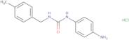 1-(4-Aminophenyl)-3-[(4-methylphenyl)methyl]urea hydrochloride