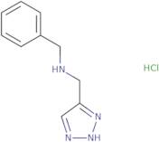 1-Phenyl-N-(2H-triazol-4-ylmethyl)methanamine hydrochloride