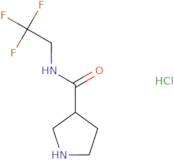 N-(2,2,2-Trifluoroethyl)pyrrolidine-3-carboxamide hydrochloride