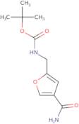 tert-Butyl N-[(4-carbamoylfuran-2-yl)methyl]carbamate