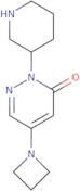 5-(Azetidin-1-yl)-2-(piperidin-3-yl)-2,3-dihydropyridazin-3-one
