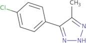 4-(4-Chlorophenyl)-5-methyl-1H-1,2,3-triazole
