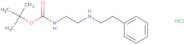 tert-Butyl N-{2-[(2-phenylethyl)amino]ethyl}carbamate hydrochloride