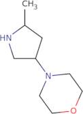 4-(5-Methylpyrrolidin-3-yl)morpholine