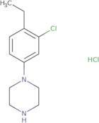 1-(3-Chloro-4-ethylphenyl)piperazine hydrochloride