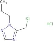 5-(Chloromethyl)-1-propyl-1H-1,2,4-triazole hydrochloride