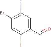 4-Bromo-2-fluoro-5-iodobenzaldehyde