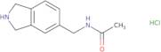 N-(2,3-Dihydro-1H-isoindol-5-ylmethyl)acetamide hydrochloride