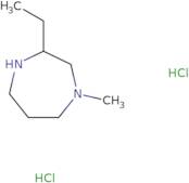 3-Ethyl-1-methyl-1,4-diazepane dihydrochloride