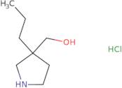 (3-Propylpyrrolidin-3-yl)methanol hydrochloride