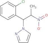 1-[1-(2-Chlorophenyl)-2-nitropropyl]-1H-pyrazole