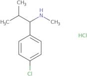 [1-(4-Chlorophenyl)-2-methylpropyl](methyl)amine hydrochloride