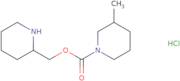 Piperidin-2-ylmethyl 3-methylpiperidine-1-carboxylate hydrochloride