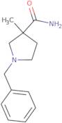 1-Benzyl-3-methylpyrrolidine-3-carboxamide