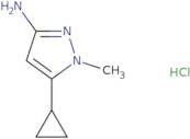 5-Cyclopropyl-1-methyl-1H-pyrazol-3-amine hydrochloride